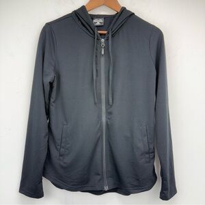 32 Degrees size Small Women’s Black Soft Lightweight Fleece Full Zip Hoodie